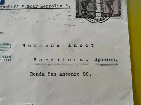 Duitse Rijk - 3rd South America flight 1931 Friedrichshafen via Pernambuco to Barcelona - Sieger133 Aa