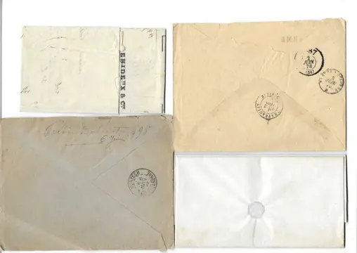 Frankrijk - Magnifique lot de 10 lettres avec timbres types sages - catalogue Yvert&Tellier édition 2021