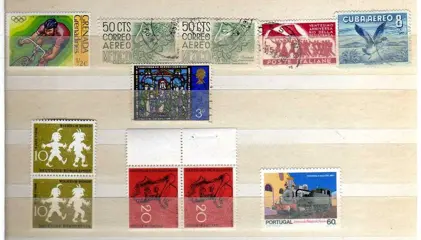 Wereld - ith '000s stamps plus 3.600in bundles of 100 and one packet from all periodsFive S/books w