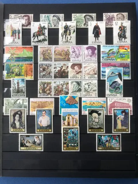 Spanje 1977/1996 - Spain, 20 years, MNH, from 1977 onwards and earlier cancelled stamps - Michel2274 - 3309