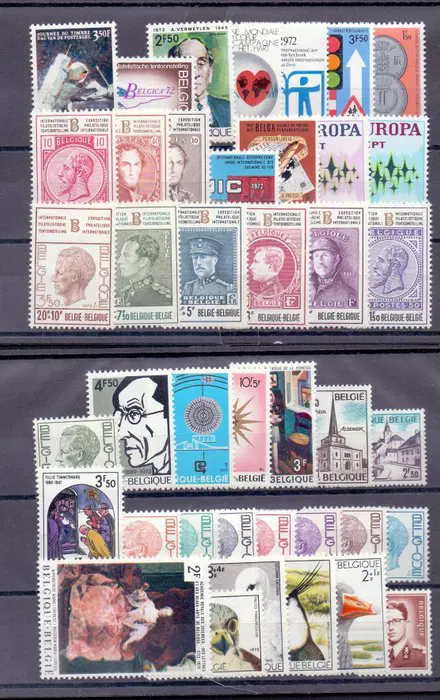 België 1970/1984 - 15 jaargangen zoals in Davo album III