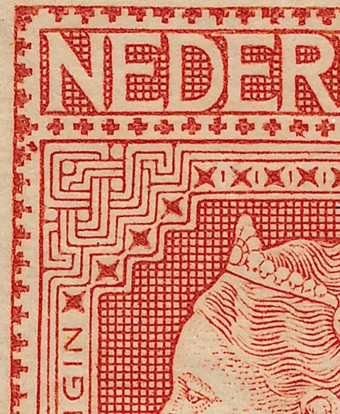 Nederland 1920 - Opruimingsuitgifte, met plaatfout - NVPH 104/105