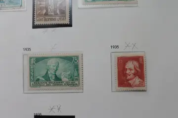 Frankrijk 1935 - Complete year of standard use stamps - Y&T 299/308