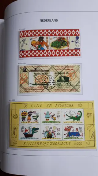 Nederland 1912/2007 - Partij op DAVO-bladen en in stockboeken
