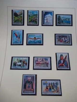Wereld - Including Andorra and Europa, stamp collection