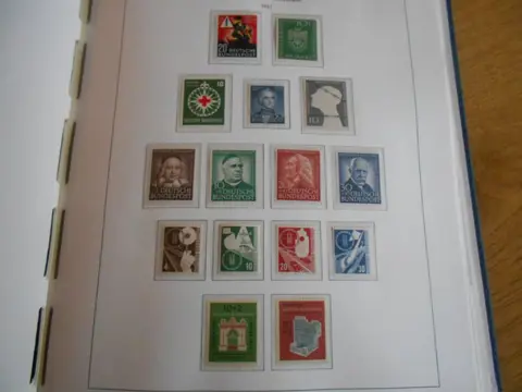 Duitsland, Bondsrepubliek 1949/1980 - Complete MNH collection in Leuchtturm preprint album (without “Post Horn” set)