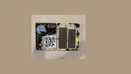 Oostenrijk 2019 - The first crypto stamp in the world