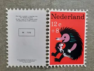 Nederland 1965/1997 - Verzameling 36 verschillende kinderbedankkaarten