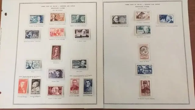 Frankrijk 1940/1980 - A collection in album, Ceres, mint and cancelled