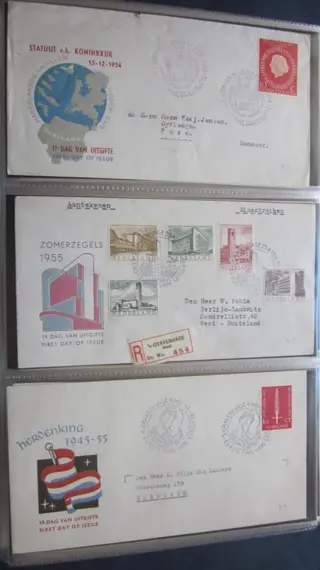 Nederland 14/389 - 3 Mooie Davo Albums waar van 1 Luxe - NVPH