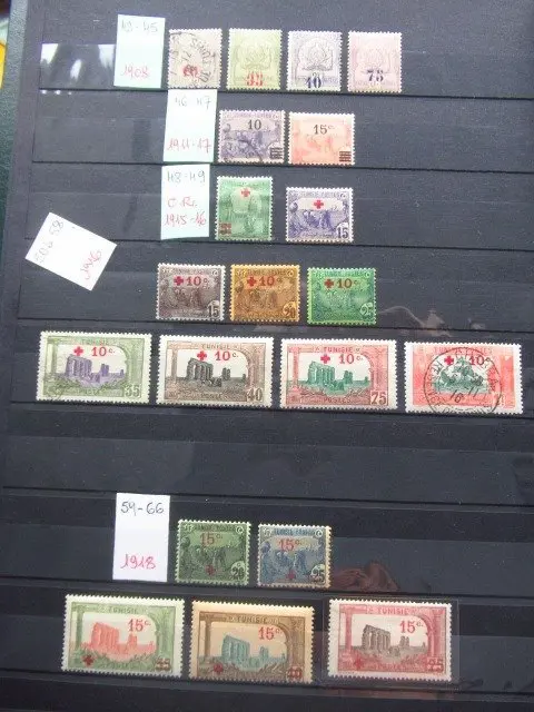 Tunesië - Advanced collection of stamps