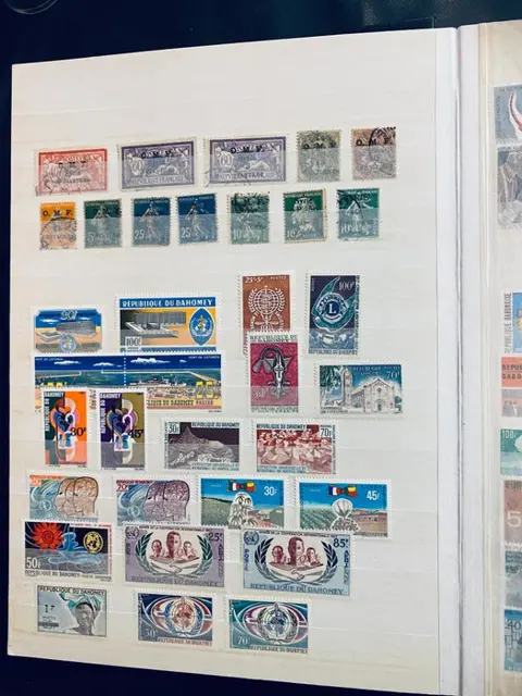 Wereld - Diverse (kleinere) landen collecties en varia in uitzoekboek