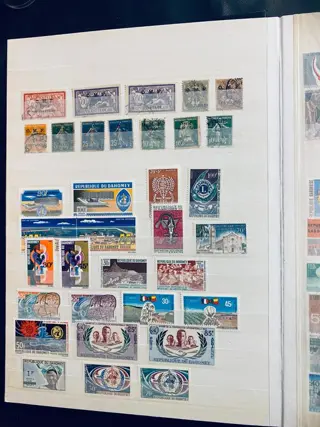 Wereld - Diverse (kleinere) landen collecties en varia in uitzoekboek
