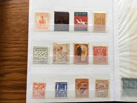 Spanje 1936/1939 - Collection of stamps of the Spanish Civil War