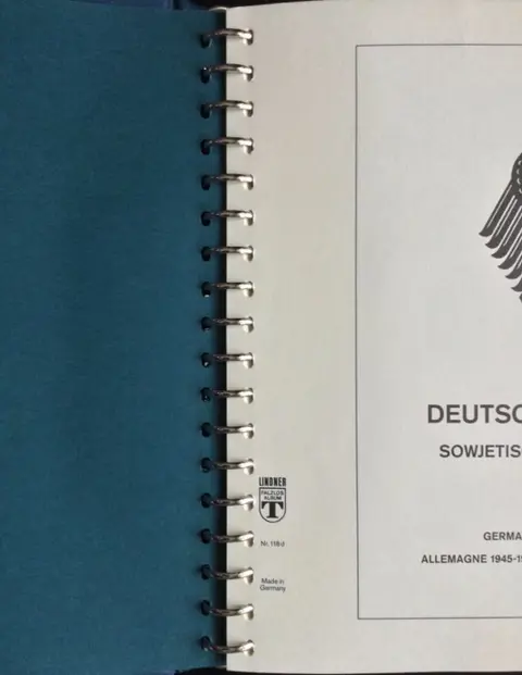 Duitsland 1945/1956 - Sovjet zones -iets DDR in Lindner T album