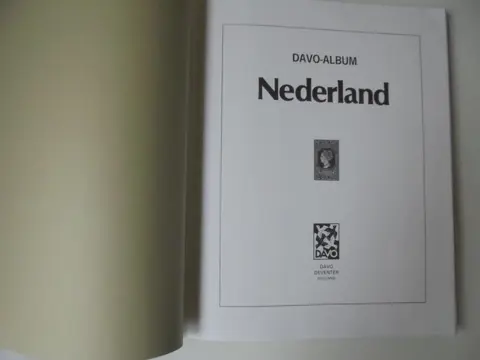 Accessoires - 4 DAVO LX albums Nederland I t/m IV met cassette