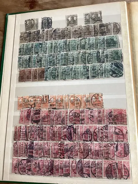 Duitse Rijk 1872/1945 - Grote handelspartij in 3 albums