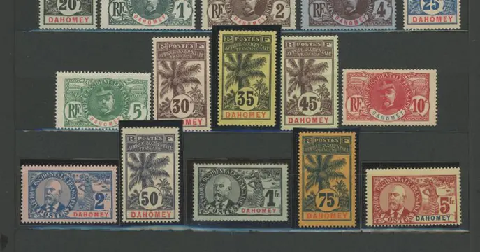 Franse kolonie 1892 - QUOTE: over €2,400 - Benin/Dahomey - Nice mint set including MNH, Group types, Post, Airmail and - Depuis le n°1