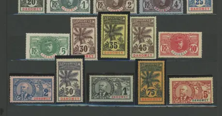 Franse kolonie 1892 - QUOTE: over €2,400 - Benin/Dahomey - Nice mint set including MNH, Group types, Post, Airmail and - Depuis le n°1