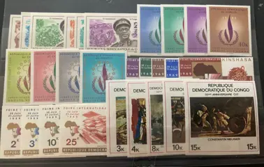 DR Congo 1963/1985 - Verzameling van 30 volledige uitgiften Congo en Zaïre ONGETAND