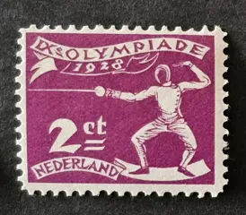 Nederland 1928 - Nederland 1928 Olympiade Amsterdam - NVPH 212 tm 219