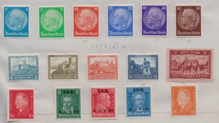 Duitse Rijk 1924/1931 - “Weimar”, neat, unused partial collection
