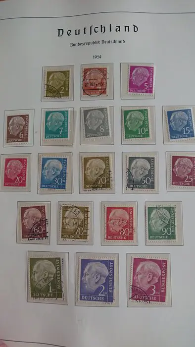 Duitsland, Bondsrepubliek - Collection in 4 albums