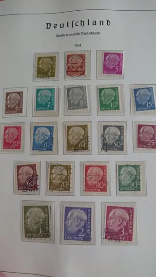 Duitsland, Bondsrepubliek - Collection in 4 albums