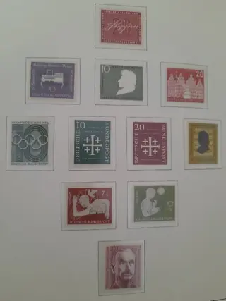 Duitsland, Bondsrepubliek 1954/1998 - Complete collection, mint**