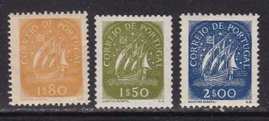 Portugal 1948 - Caravels - Mundifil 696/704