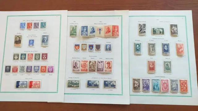 Frankrijk 1941/1966 - Collection with end of catalogue mint* and mostly mint**