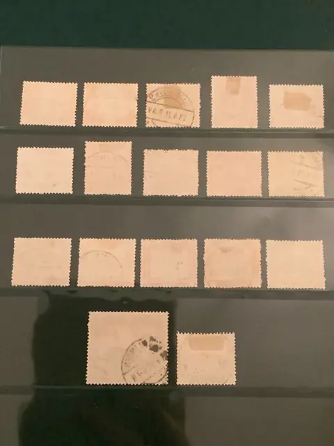 Saargebied 1921 - Landschappen - BPP gekeurd - Michel 53/69