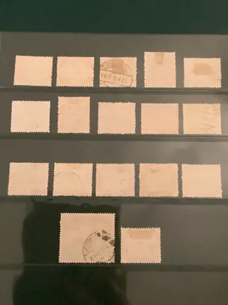 Saargebied 1921 - Landschappen - BPP gekeurd - Michel 53/69