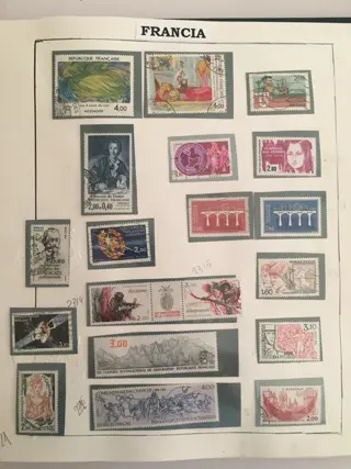 Frankrijk en Duitsland - Extensive collections of stamps in 3 Albums