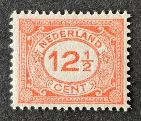 Nederland 1921/1922 - Cijfer type ´Vürtheim´ - NVPH 107/109