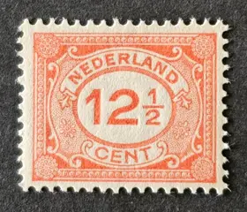 Nederland 1921/1922 - Cijfer type ´Vürtheim´ - NVPH 107/109