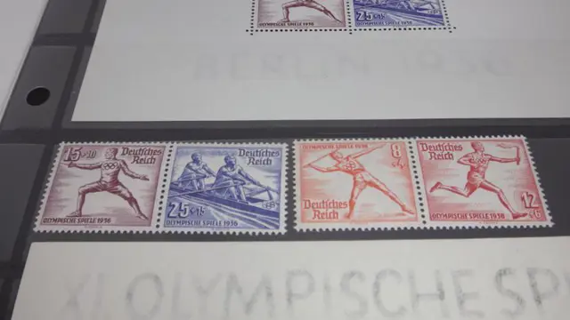Duitse Rijk 1936 - Summer Olympics - Block 5/6**624-631**MNH