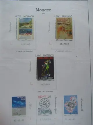 Monaco - Collection of stamps