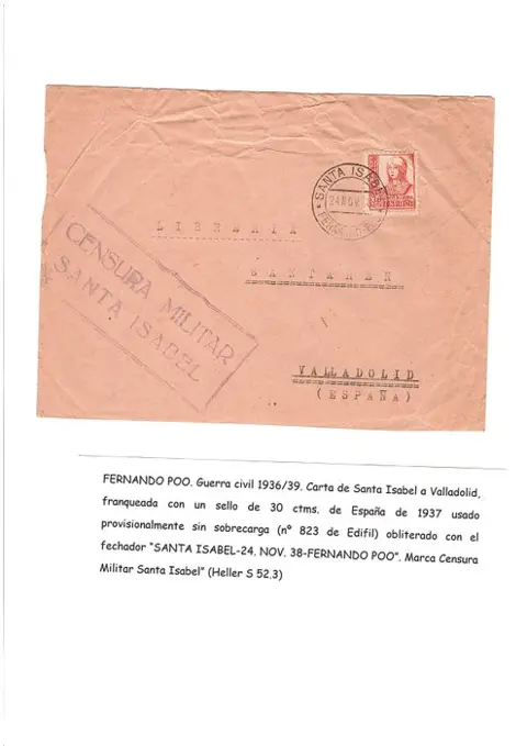 Spanje en koloniën 1909/1971 - Postal history, Fernando Poo, Río Muni, Ifni and Sahara