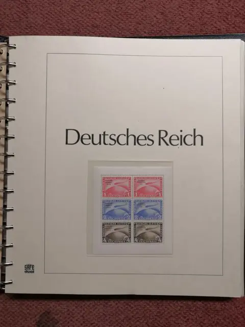 Duitse Rijk 1872/1923 - SAFE Dual preprint album&nbsp;+ several Old German States territories in appendix