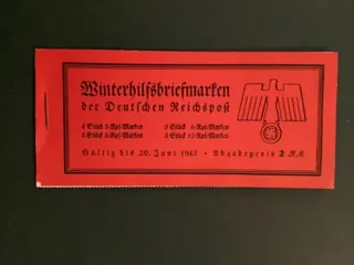 Duitse Rijk 1943 - Postzegelboekje met Propaganda vervalsingen Himler en Goering