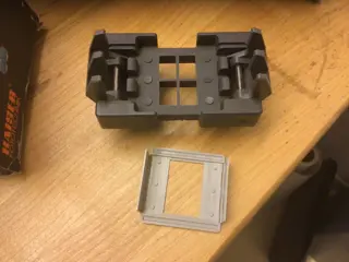 Leitz RA 150 / Rollei dia scanner / hama sorteer raam