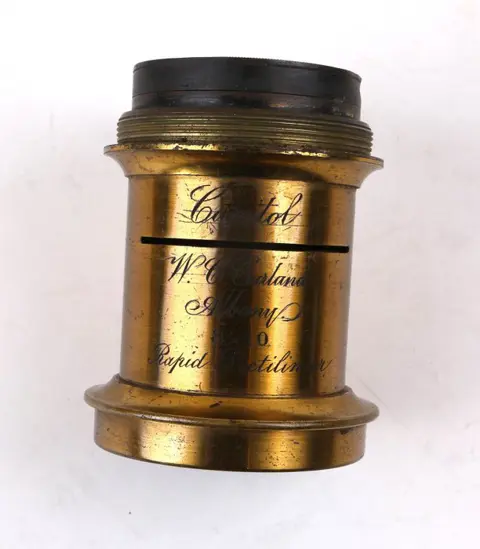 Capitol 8x10 brass lens + acc.