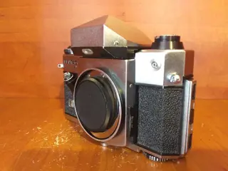 Pentacon Pentacon Super + Motor + Adapter für Pentacon Six Objektive