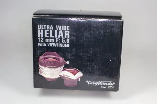 Voigtländer Ultra Wide-Heliar 12 mm f.5,6 Aspherical
