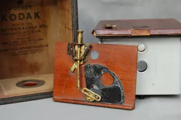 Kodak Pocket kodak model 95 rode bekleding.