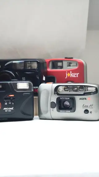 7 mooie point and shoot filmcamera’s