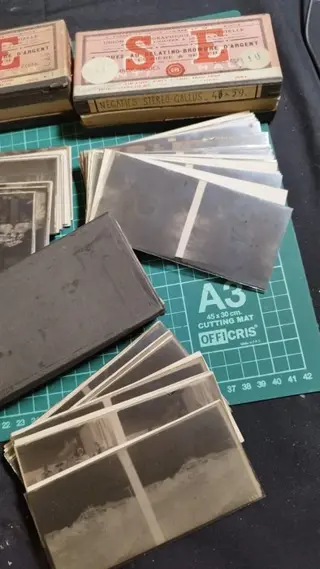 Lumière LOTE 59 PLACAS CRISTAL estereoscopicas 6x 13.1910-1920 lyon y más