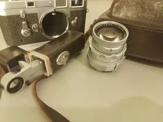 Leica M3 + Summicron 50mm F2.0 + goggles