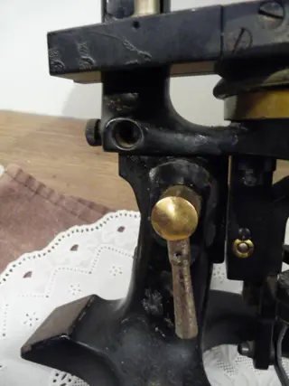 REICHERT WIEN/CARLZEISS JENA antieke achromatische met koper ANNO 1930